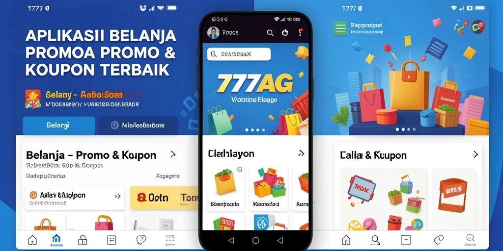 Tampilan antarmuka aplikasi 777AG yang memudahkan pengguna menemukan kupon.