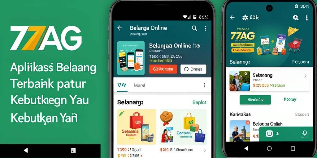 Tampilan antarmuka aplikasi 77AG yang modern dan intuitif.
