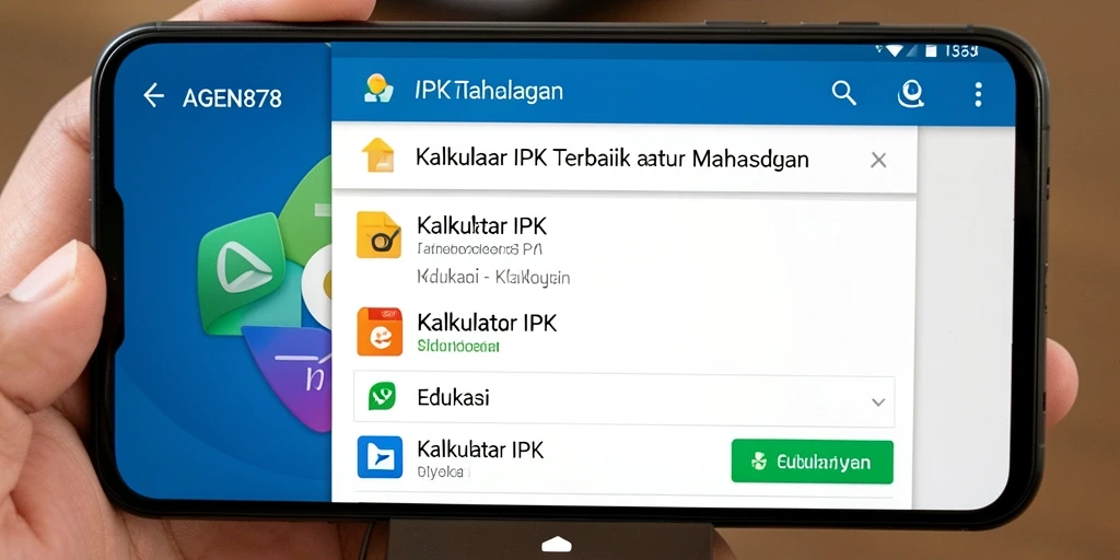 Tampilan antarmuka AGEN878 yang user-friendly.