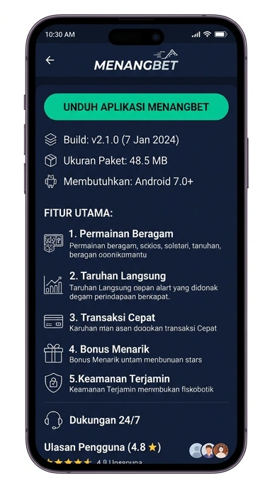 Unduh APK Menangbet Terbaru untuk Android